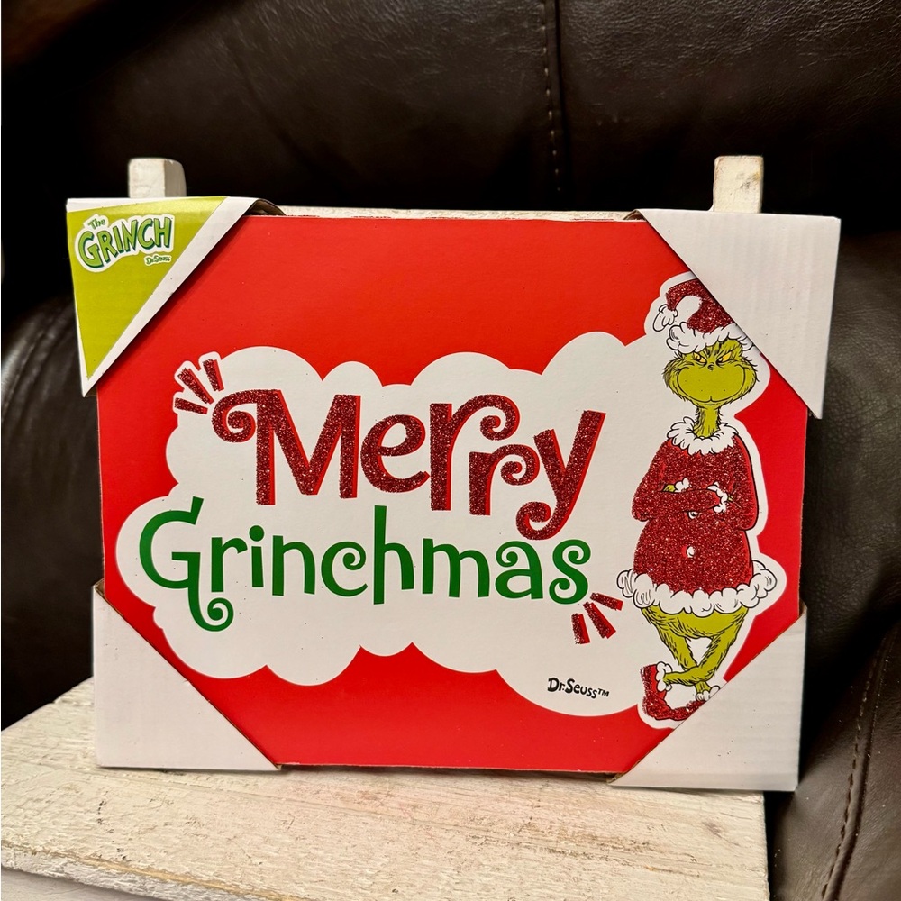 Merry Grinchmas Sign